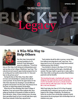 Buckeye Legacy Newsletter Cover Spring 2023